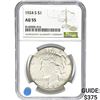 Image 1 : 1924-S Peace Dollar NGC AU55