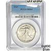 1947 Walking Liberty Half Dollar PCGS MS64