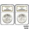Image 1 : 1994 [2] Silver Eagle  MS69