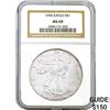 Image 1 : 1996 American Silver Eagle NGC MS69