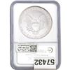 Image 2 : 1996 American Silver Eagle NGC MS69