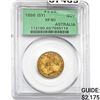 1866 (SY) Aus Gold Sovereign AGW .2353oz PCGS XF40