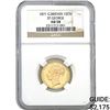 1871 Great Britain Gold Sovereign AGW .2355oz NGC AU58