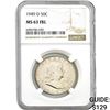 1949-D Franklin Half Dollar NGC MS63 FBL
