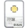 Image 2 : 2016-W 10C Gold Mercury Dime NGC SP70