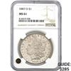 1887-O Morgan Silver Dollar NGC MS61