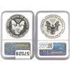 Image 2 : [2] 2014 Silver Eagle NGC PF/SP71