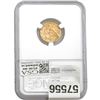 Image 2 : 1929 $2.5 Indian Head Gold NGC MS61