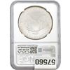 Image 2 : 2007-W Burnished Silver Eagle NGC MS70