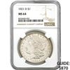 Image 1 : 1921-D Morgan Dollar NGC MS64