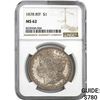 Image 1 : 1878 8TF Morgan Dollar NGC MS62