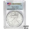 Image 1 : 2020 $1 Silver Eagle PCGS MS70
