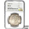 Image 1 : 1878-S Morgan Silver Dollar NGC MS63