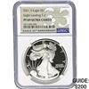 Image 1 : 2021-S Eagle S$1 Eagle Landing T-2 NGC P