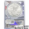 2021-W Silver Eagle Type II ANACS MS70
