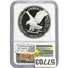 Image 2 : 2021-S Eagle $1 NGC PF69 Ultra Cameo
