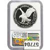 Image 2 : 2021-S Eagle S$1 NGC PF69 Ultra Cameo