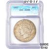1927 Peace Dollar ICG AU58
