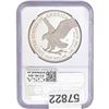 Image 2 : 2021-W Eagle S$1 Eagle Landing T-2 NGC P