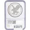 Image 2 : 2021-W Eagle $1 NGC PF69 Ultra Cameo
