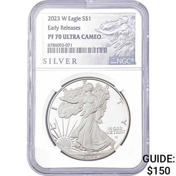 2023-W Silver Eagle NGC PF70 Ultra Cameo