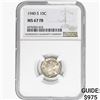 Image 1 : 1940-S Mercury Silver Dime NGC MS67 FB