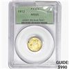 Image 1 : 1912 Barber Dime PCGS MS65
