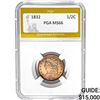 Image 1 : 1832 Half Cent PGA MS66