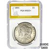 1891 Morgan Silver Dollar PGA MS63+