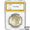 1921 Morgan Silver Dollar PGA MS65