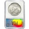 Image 2 : 1921 Peace Dollar PGA MS64