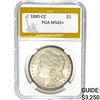 Image 1 : 1880-CC Morgan Dollar PGA MS65+