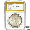 Image 1 : 1889-S Morgan Dollar PGA MS63