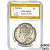 Image 1 : 1879-S Rev of 78 Morgan Dollar PGA MS63