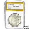 1883-CC Morgan Dollar PGA MS65
