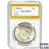 1928-S Peace Dollar PGA MS64+