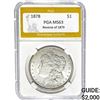 Image 1 : 1878 Morgan Dollar Reverse of 1879 PGA MS63