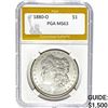 1880-O Morgan Silver Dollar PGA MS63