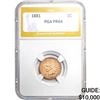 1881 Indian Head Cent PGA PR64
