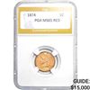 Image 1 : 1874 Indian Head Cent PGA MS65 RED