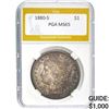 1880-S Morgan Dollar PGA MS65