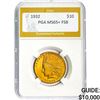 Image 1 : 1932 $10 Indian Head PGA MS65+ FSB