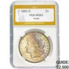 Image 1 : 1881-O Morgan Dollar PGA MS65