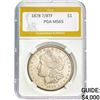 Image 1 : 1878 7/8TF Morgan Dollar PGA MS65