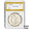 1890-S Morgan Dollar PGA MS63