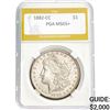 Image 1 : 1882-CC Morgan Dollar PGA MS65+