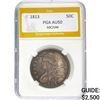 1813 50C Cap Bust Half Dollar UNI PGA AU50