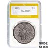 1879 Morgan Silver Dollar PGA MS65