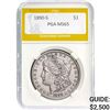 1890-S Morgan Dollar PGA MS65