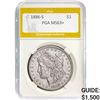 1886-S Morgan Silver Dollar PGA MS63+